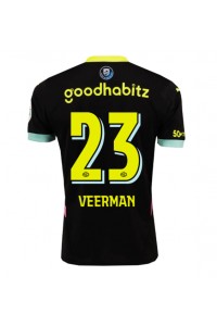 Fotbalové Dres PSV Eindhoven Joey Veerman #23 Venkovní Oblečení 2024-25 Krátký Rukáv